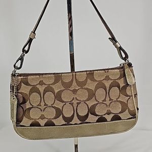 Coach Mini Bag in Brown and Tan